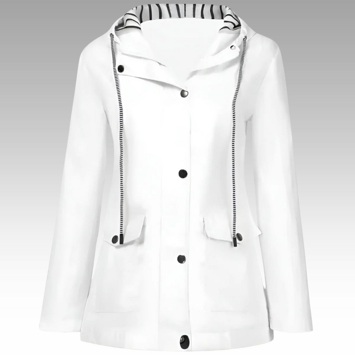 Therese™ - Vattentät Jacka - Elegant Design & Ultralätt Komfort för Alla Väder