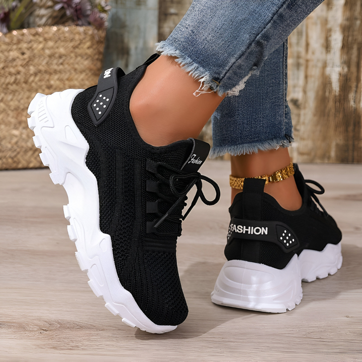 OrthoVogue™ - Ortopediska, Bekväma & Stilfulla Sneakers