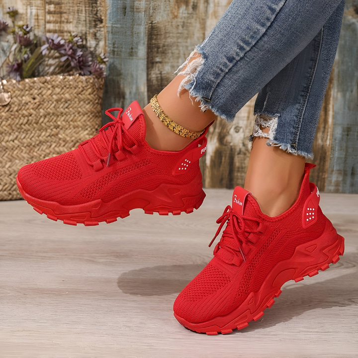 OrthoVogue™ - Ortopediska, Bekväma & Stilfulla Sneakers