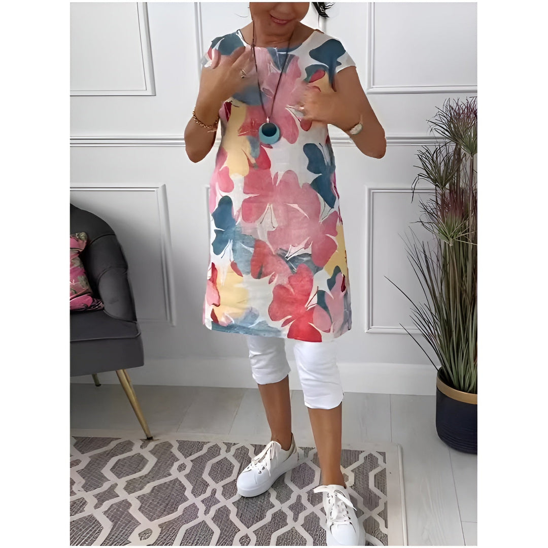 Lydia™ - Sofistikerad Skjortklänning