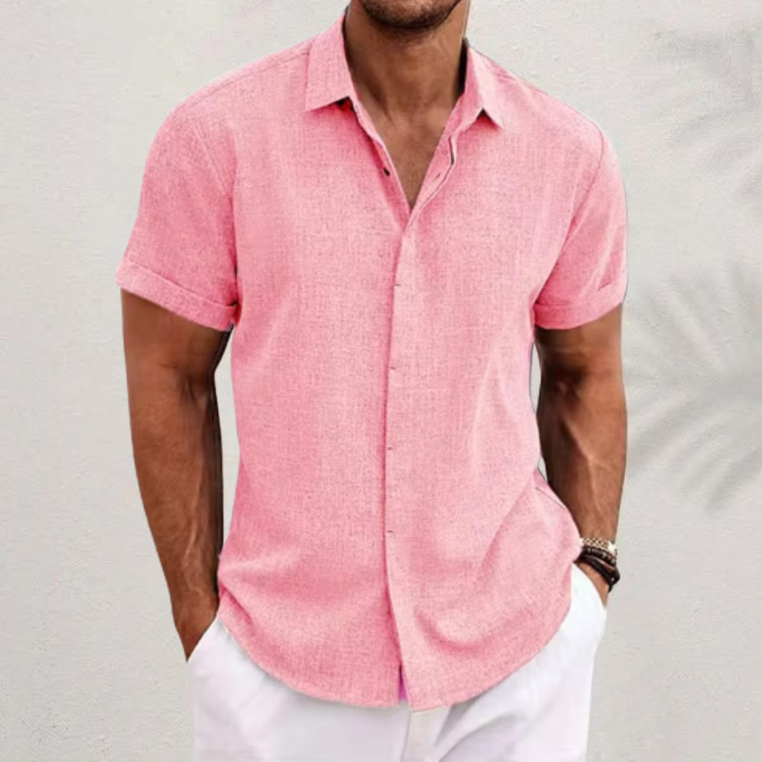 Julian™ - Bekväm Klassisk Linneskjorta För Sommaren