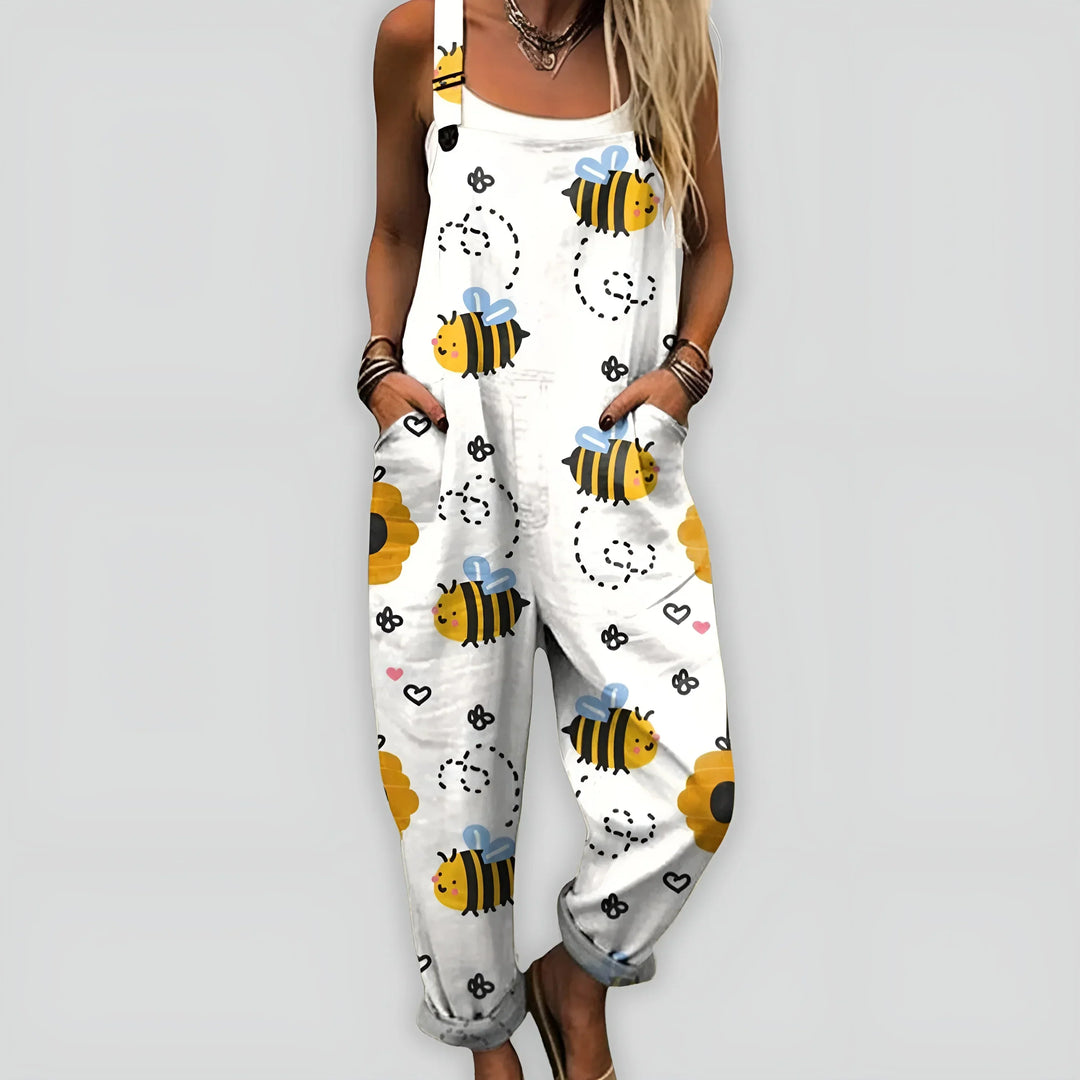 Faye™ - Bekväm och Stilren Jumpsuit med Ledig Passform