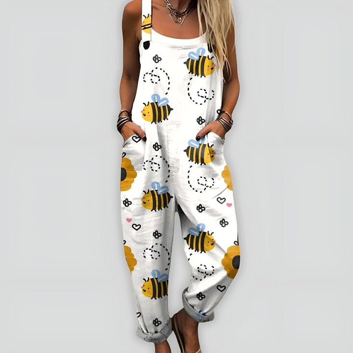 Faye™ - Bekväm och Stilren Jumpsuit med Ledig Passform
